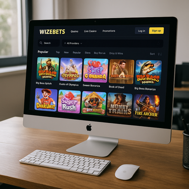 WizeBets - Desktop Platform Screenshot - Intuïtief Design